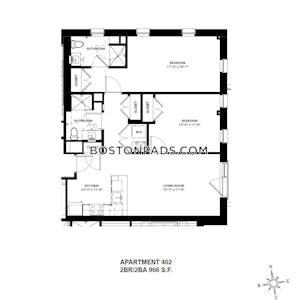 Allston 2 Beds 2 Baths Boston - $5,075 No Fee
