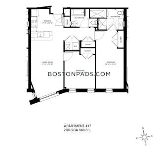 Allston 2 Beds 2 Baths Boston - $4,900 No Fee