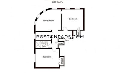 Brookline Apartment for rent 2 Bedrooms 1 Bath  Washington Square - $3,360 No Fee